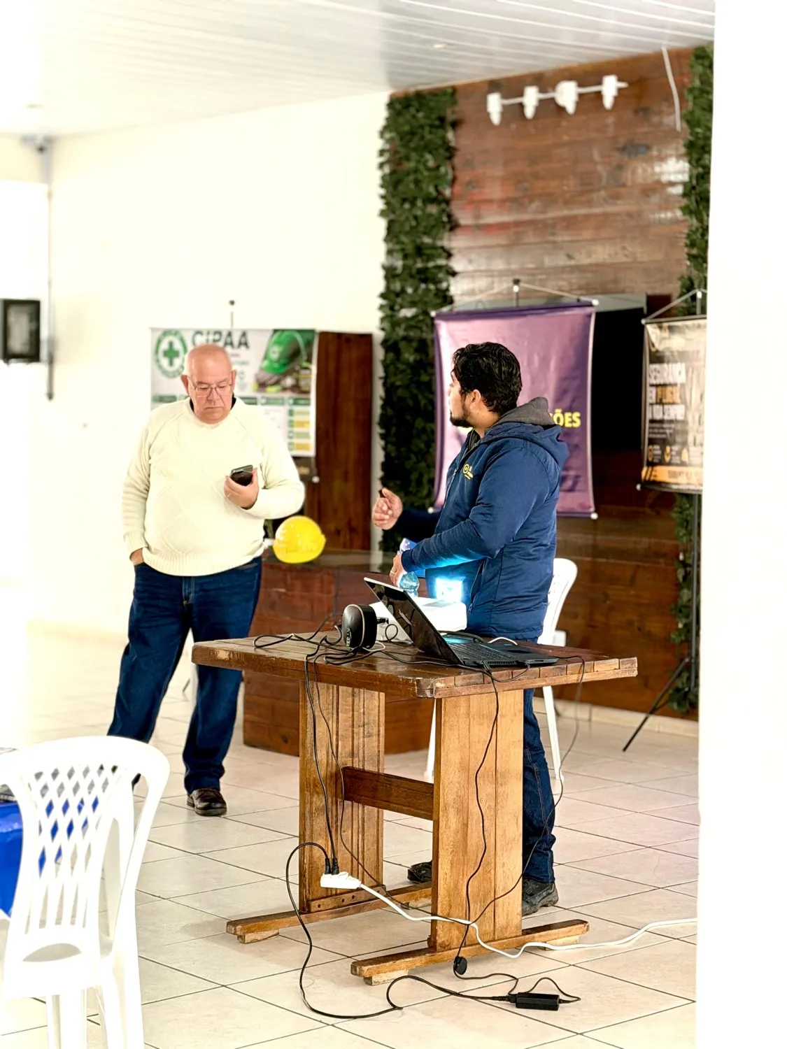 Foto da cultura e equipe 5