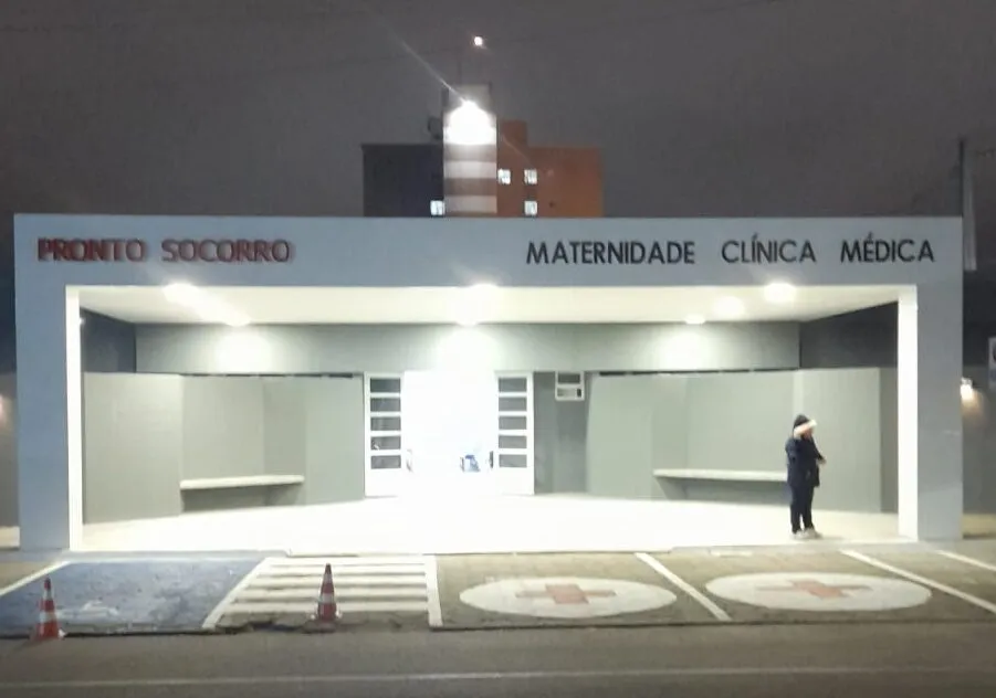 Fachada do Hospital Maternidade Nossa Senhora Aparecida