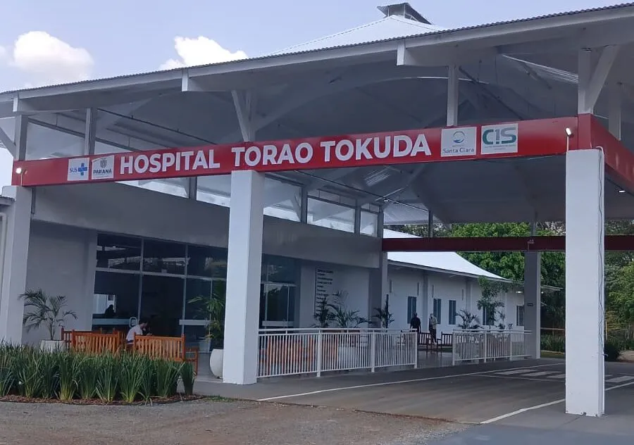 Fachada do Hospital Torao Tokuda