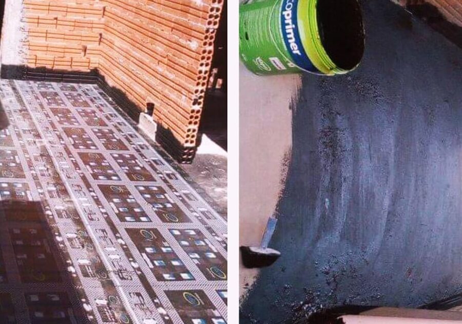 Impermeabilização de Pousada na Praia