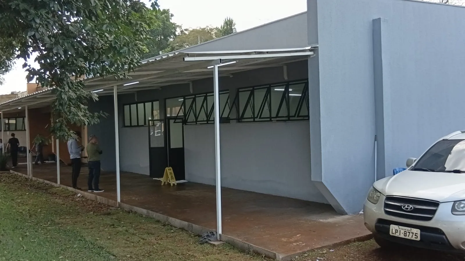 Fachada do Hospital Poliambulatório Nossa Senhora Aparecida em Foz do Iguaçu